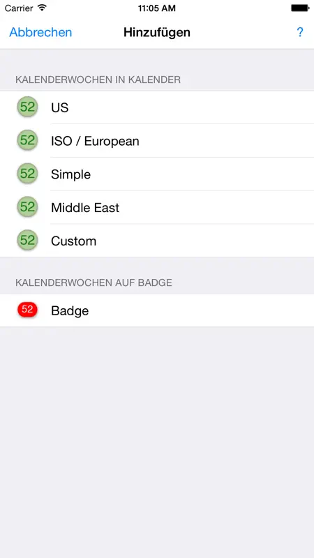 Kalenderwoche - PRO screenshot 5 of 6