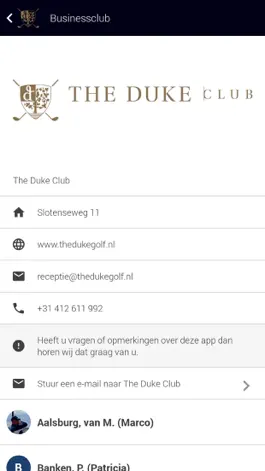 Game screenshot The Duke Club Business App hack