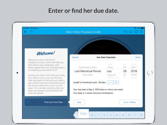 Screenshot #6 pour Baby's Story Pregnancy Guide