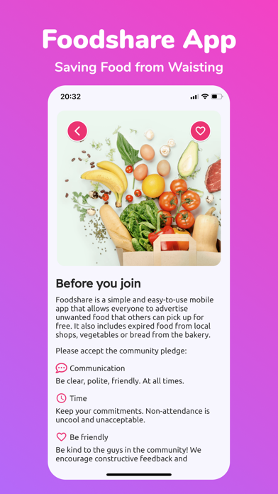 Foodshare club Screenshot