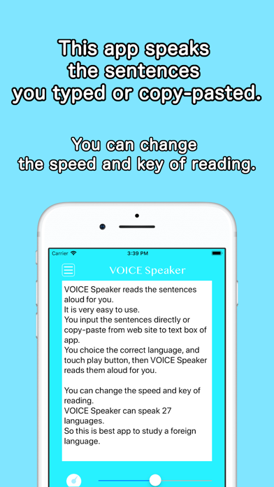 Screenshot #2 pour VOICE Speaker