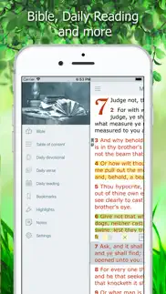 king james bible with audio iphone screenshot 2