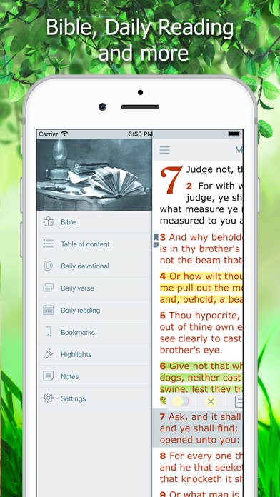 King James Bible with Audio Screenshot