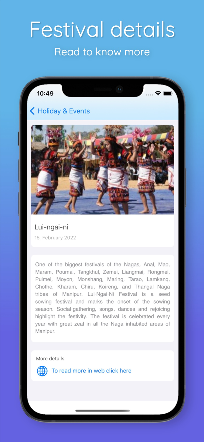 Manipuri Calendar App