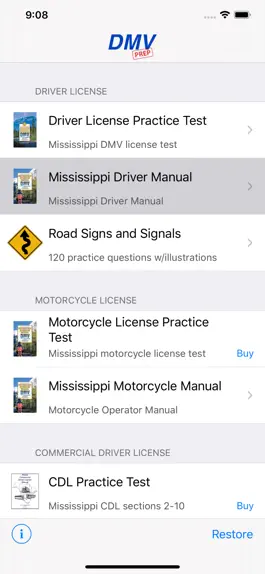 Game screenshot Mississippi DMV Test Prep mod apk