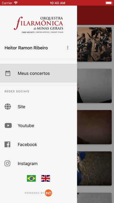 Assinante Filarmônica Screenshot