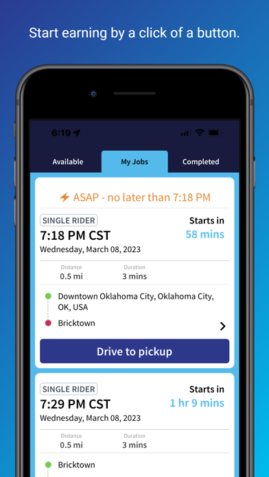 SendaRide Care Partner Screenshot