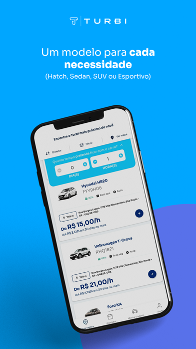 Turbi - Aluguel de Carros 24h Screenshot