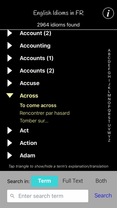 Screenshot #2 pour Les Idiomes Anglais Courants