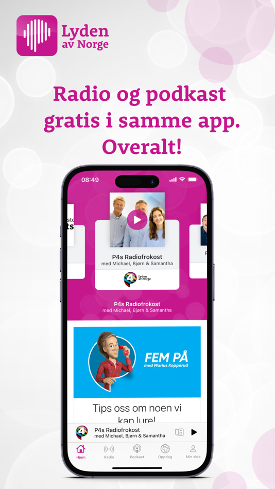 Lyden av Norge de P4 Radio Hele Norge AS - (iOS Aplicații) — AppAgg