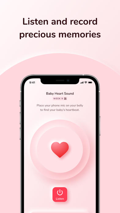 My Baby Heart Sounds App Screenshot