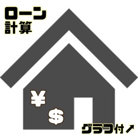 螢幕擷取畫面 (4) ローン計算-グラフ付