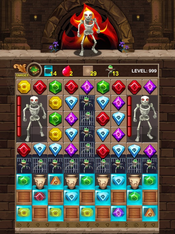 Jewel Ancient Treasure iPad screenshot 8 - Games app