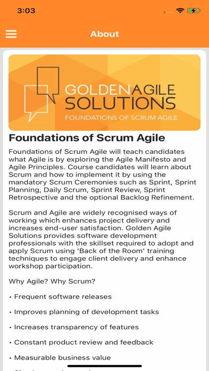 Foundations of Scrum Agile