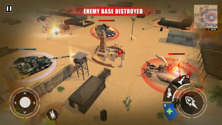 Tank Battle - WOT Tank Games screenshot-4