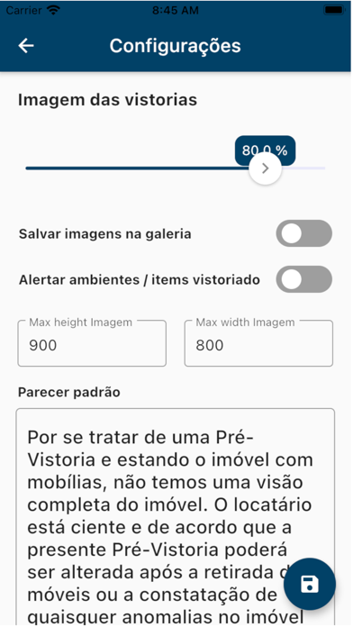 imo-vistoria Screenshot