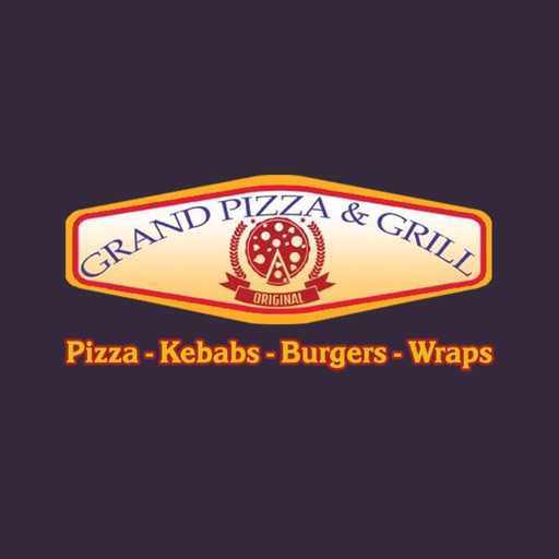 Grand pizza and grill icon
