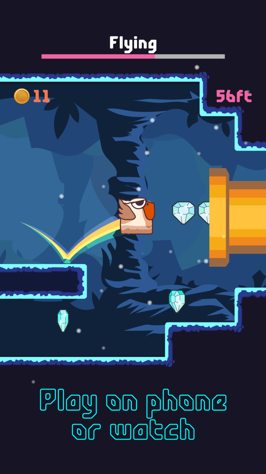 #1. Bird Watch Game: learn to flap (iOS) 由: Gosiha Pte. Ltd