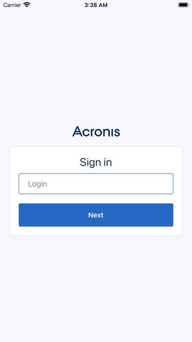 Acronis Advanced Automation Screenshot