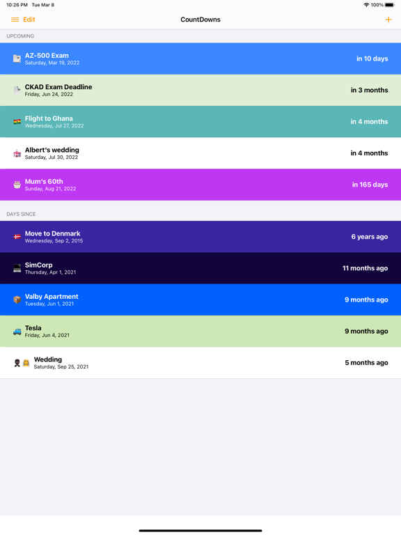 Screenshot #4 pour Countdown Event Widget