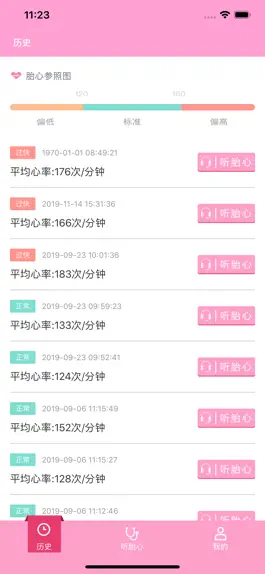 Game screenshot HiBaby华大胎心仪 apk