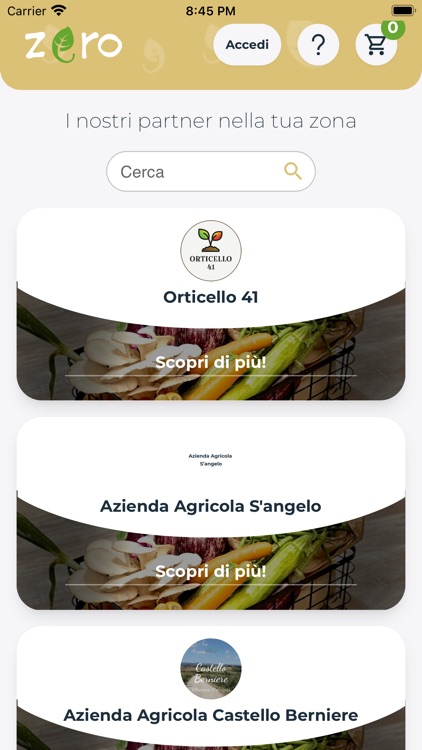 Zero - La campagna a casa tua