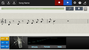 Chordana Composer screenshot