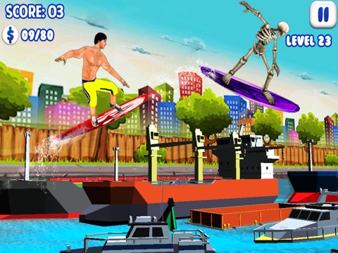 Flip Surfing Diving Stunt Raceのおすすめ画像4