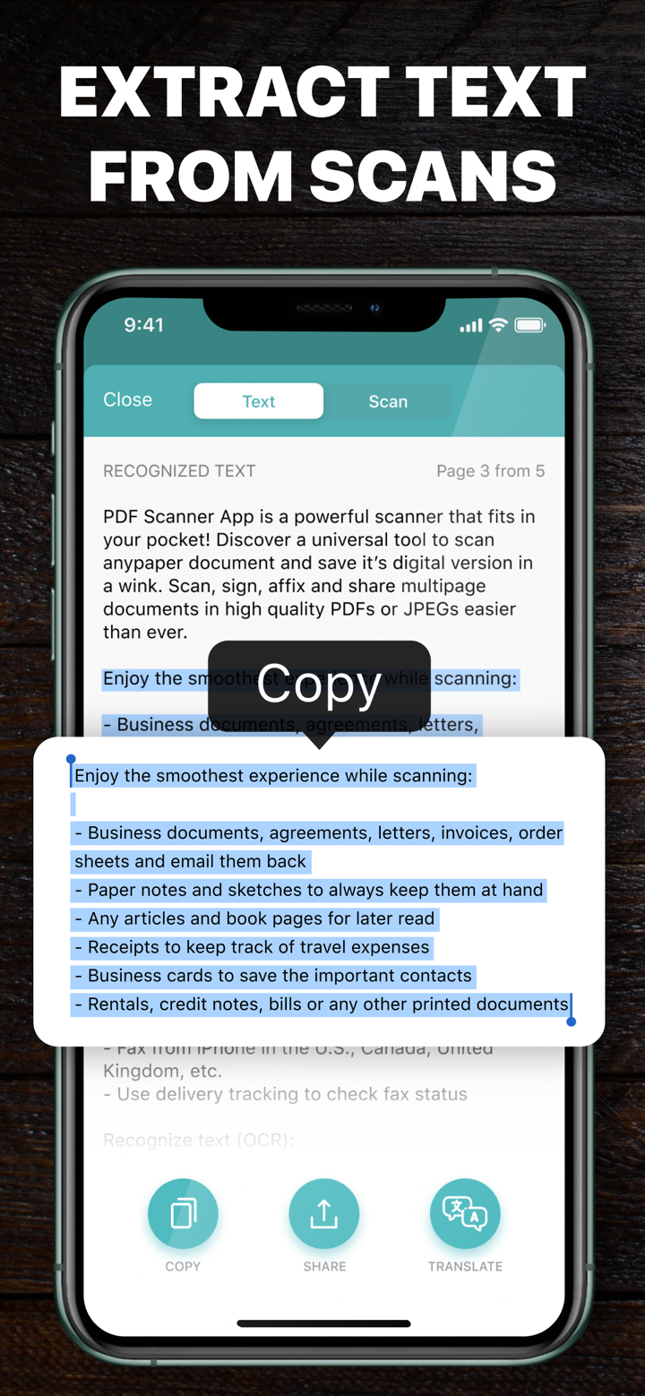 Scanner PDF – Scan Documents screenshot 4