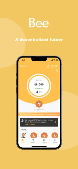 Game screenshot Bee Network:Phone-based Asset mod apk