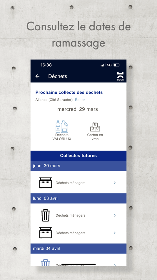 #3. Esch (iOS) 由: Administration communale de la Ville d'Esch-sur-Alzette