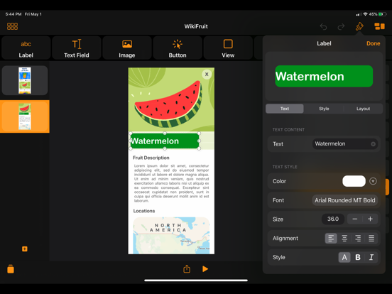 Pineapple - Website Builder iPad app afbeelding 2