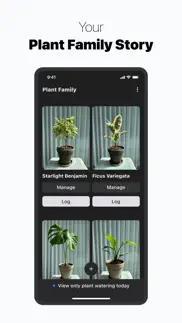 plant family - water reminder iphone screenshot 2