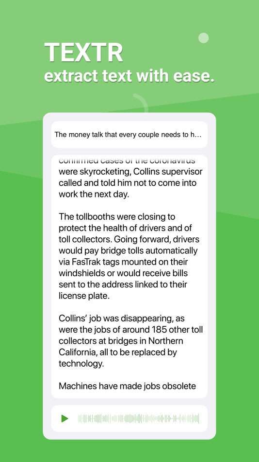 #4. Transcriber - speech to text (iOS) By: Lukashevych Oleksandr