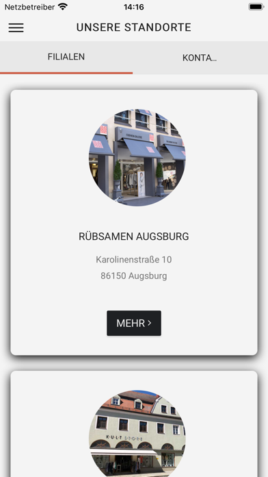 Rübsamen Fashion Galerie Screenshot