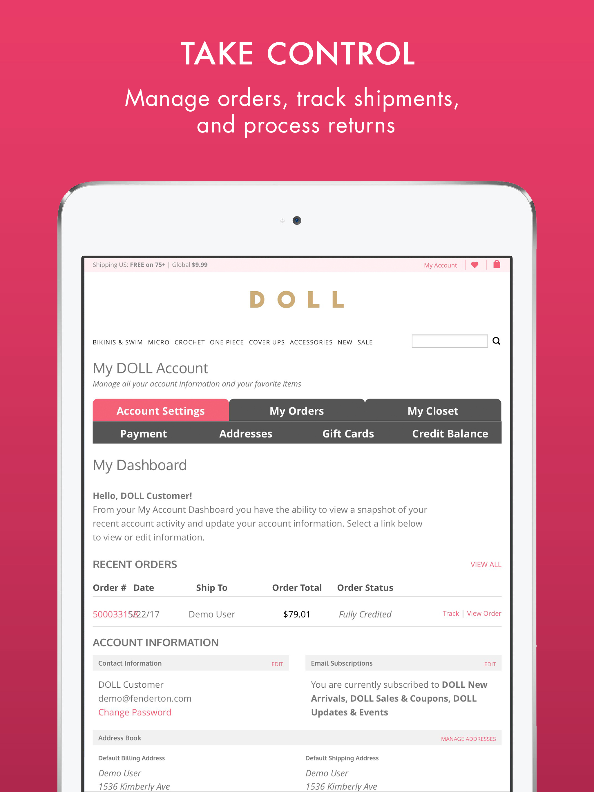 DOLL Swimwear screenshot 8