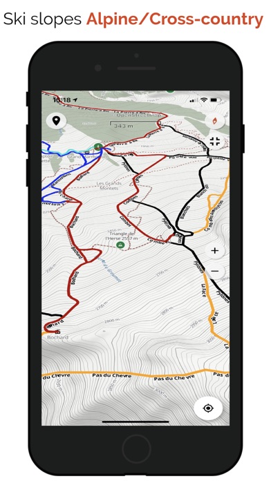 SityTrail+ GPS hike bike ski Screenshot