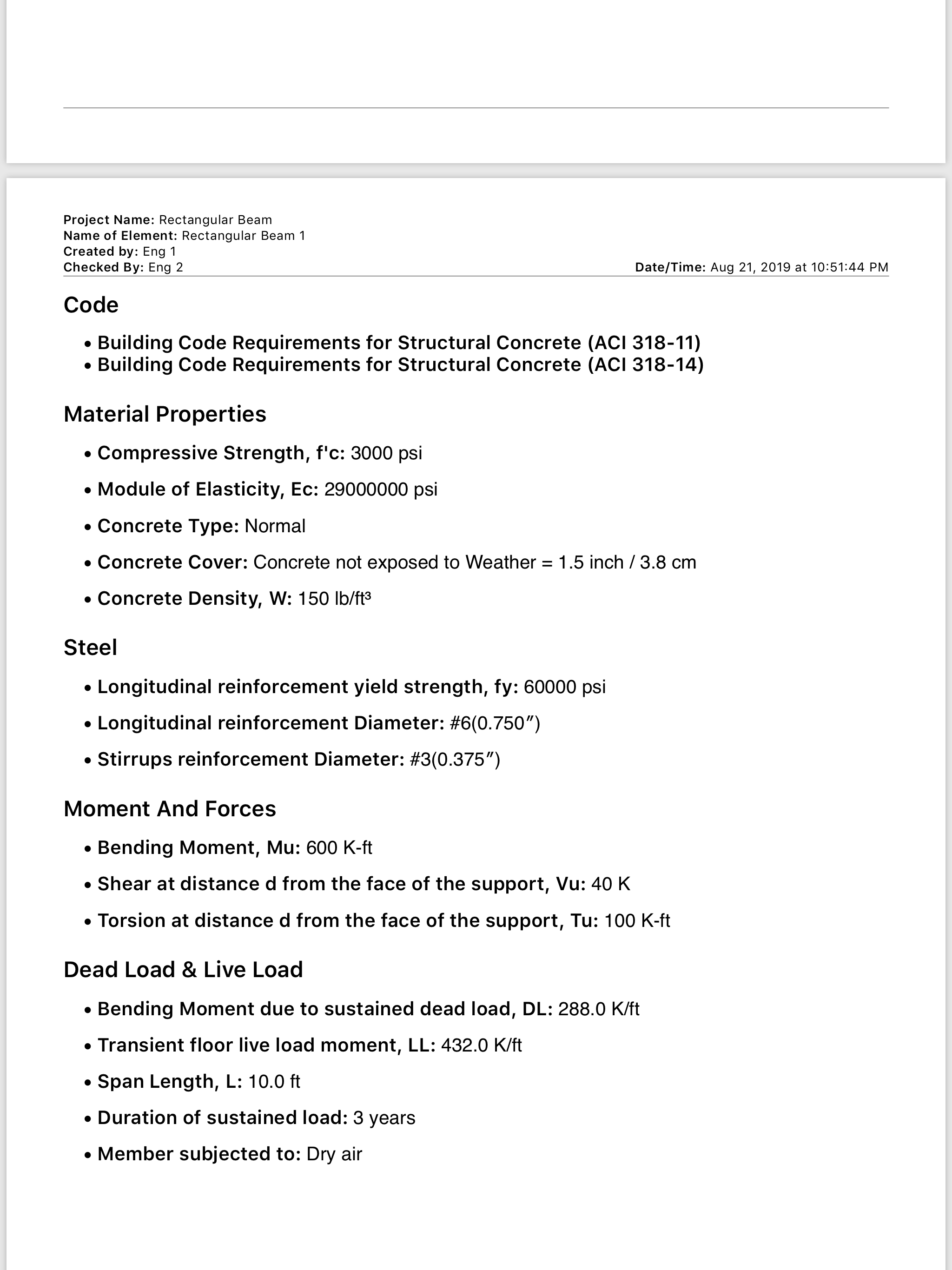 Rectangular Beam screenshot 11