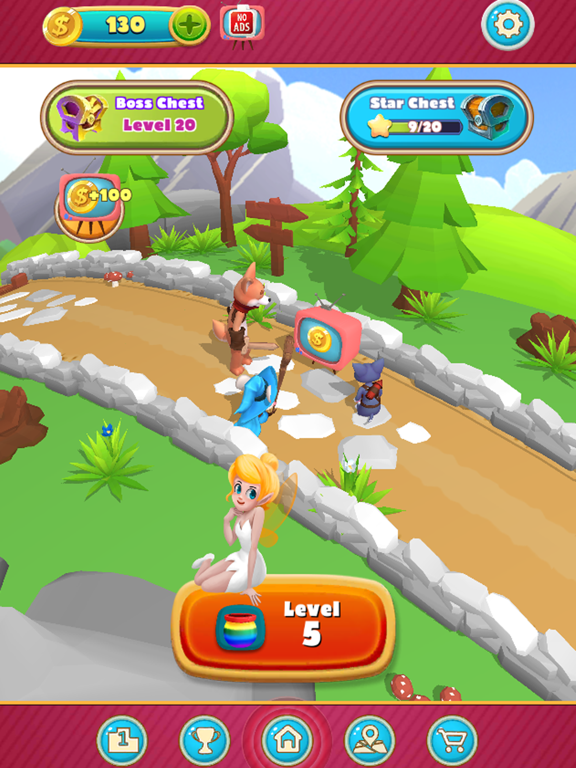 Jewel Dungeon Match 3 iPad screenshot 9 - Games app