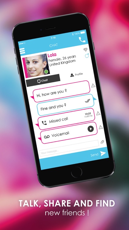 Amitié : chat, dating, friends