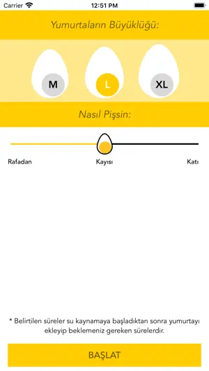 Yumurta Kıvam Zamanlayıcı screenshot 1