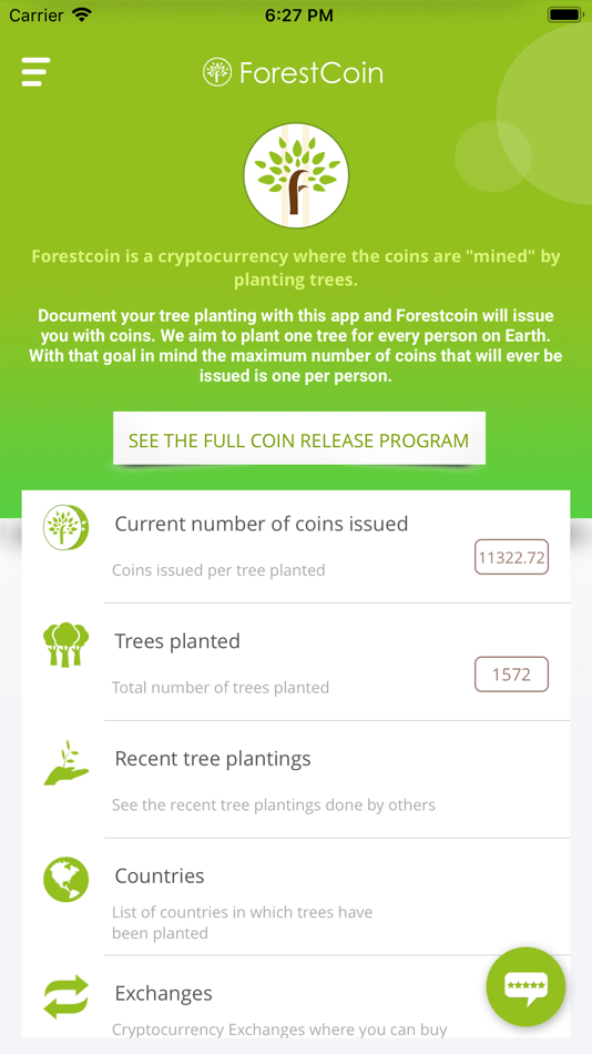 #1. Forestcoin (iOS) 由: Forestcoin Limited