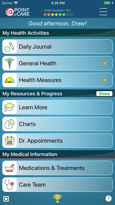 Screenshot #1 pour Cholesterol Manager