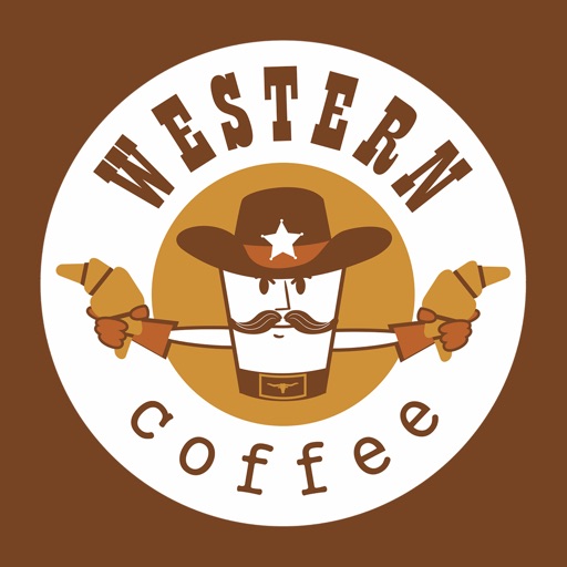 Western coffee icon