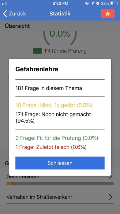 Führerschein VN-DE Screenshot