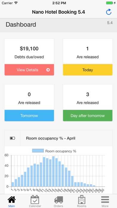 Nano Hotel Booking Screenshot