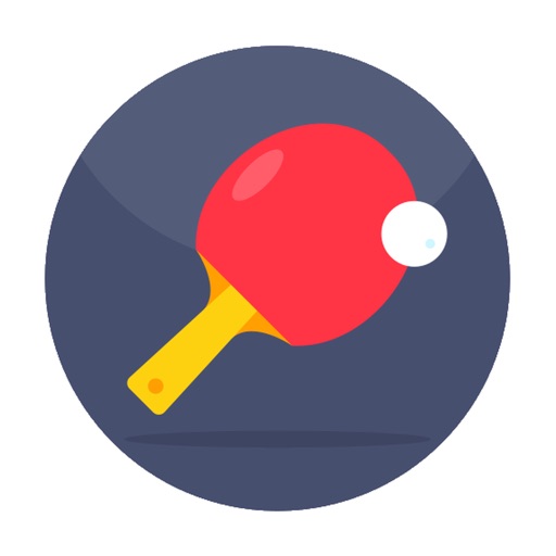 Table Tennis Player Stickers icon