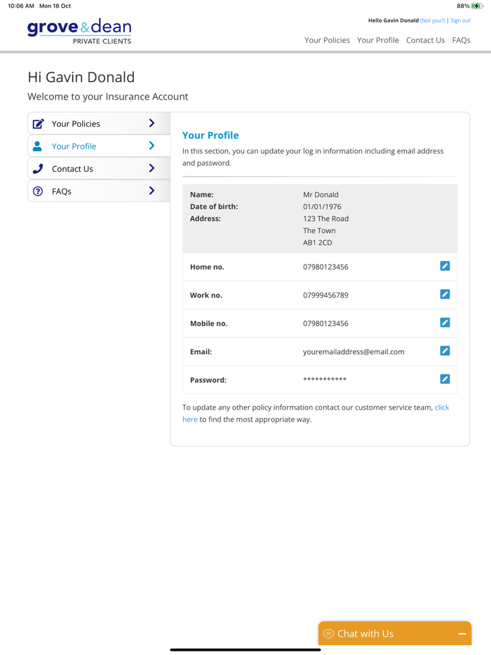 Grove and Dean Insurance