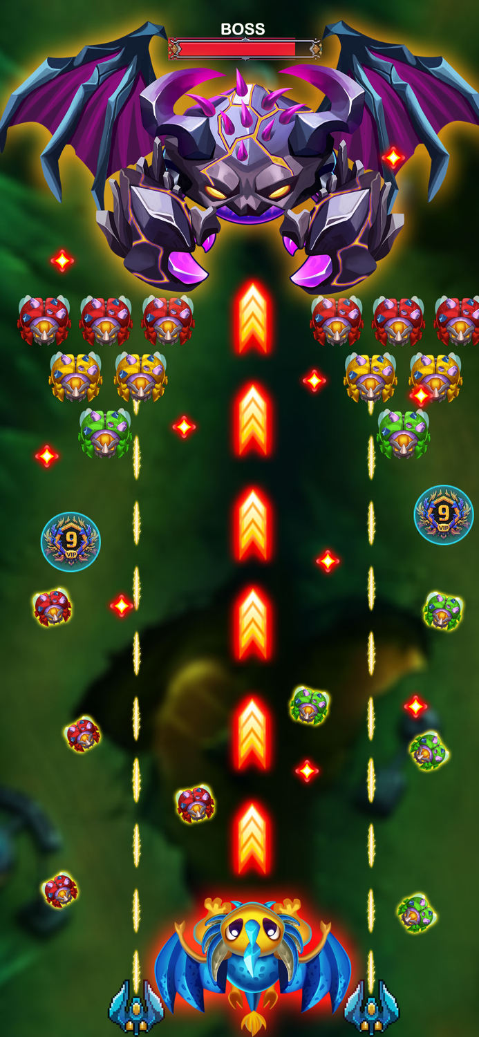 Galaxy Attack Boss Shooter