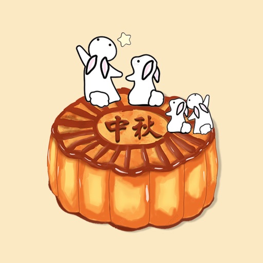 Mooncake Moonlight Stickers